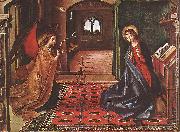 BERRUGUETE, Pedro Annunciation xnitte Sweden oil painting reproduction